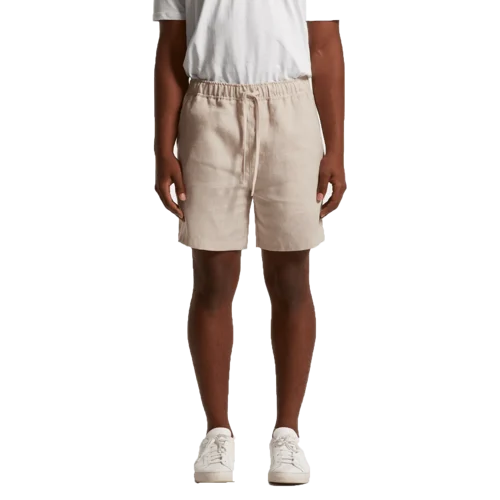 Mens Linen Shorts Model image