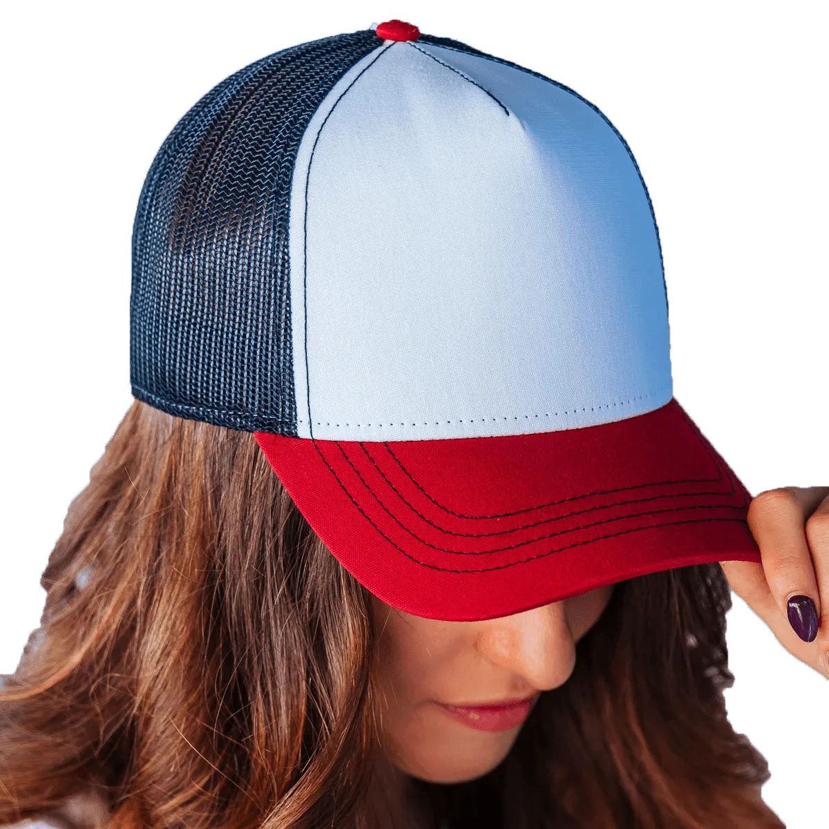 Rapper Canvas Hat Model image