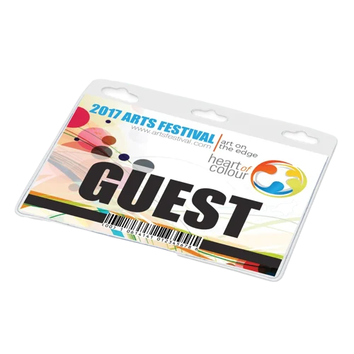 Clear Vinyl ID Holder Model image