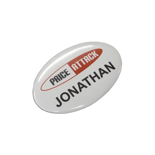 Button Badge Oval Model image