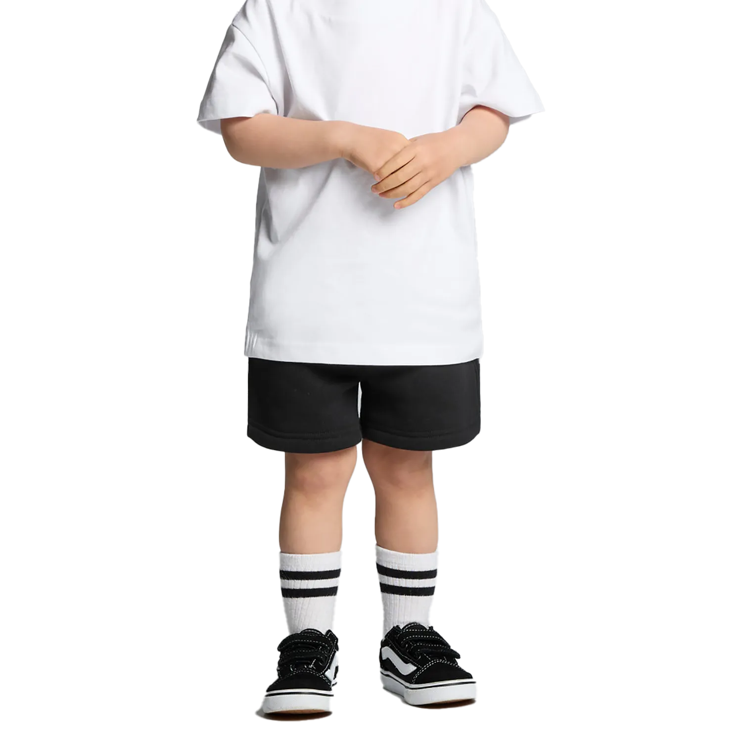 Kids Relax Track Shorts Model image