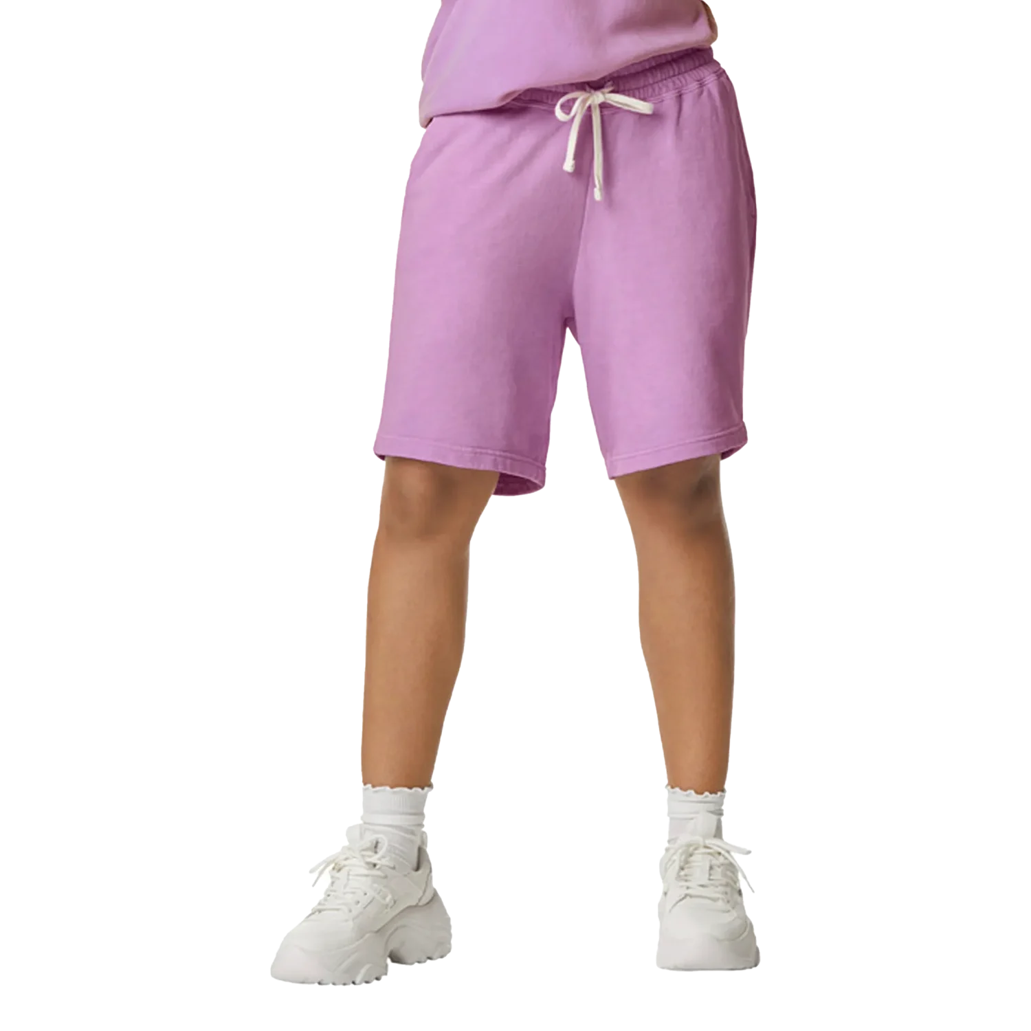 Lightweight Adult Sweat Shorts Model image