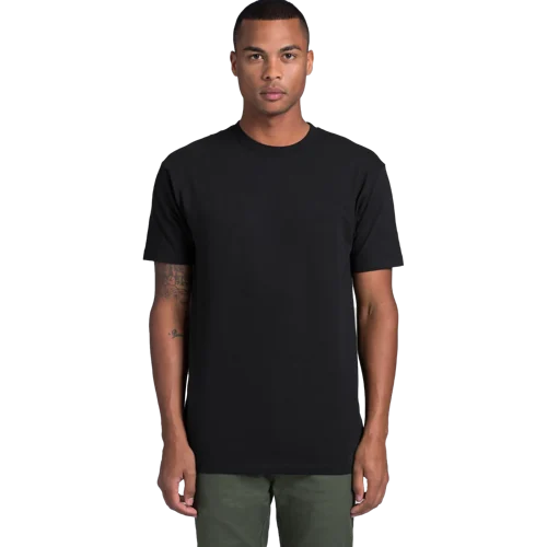 Mens Block T-Shirt Model image