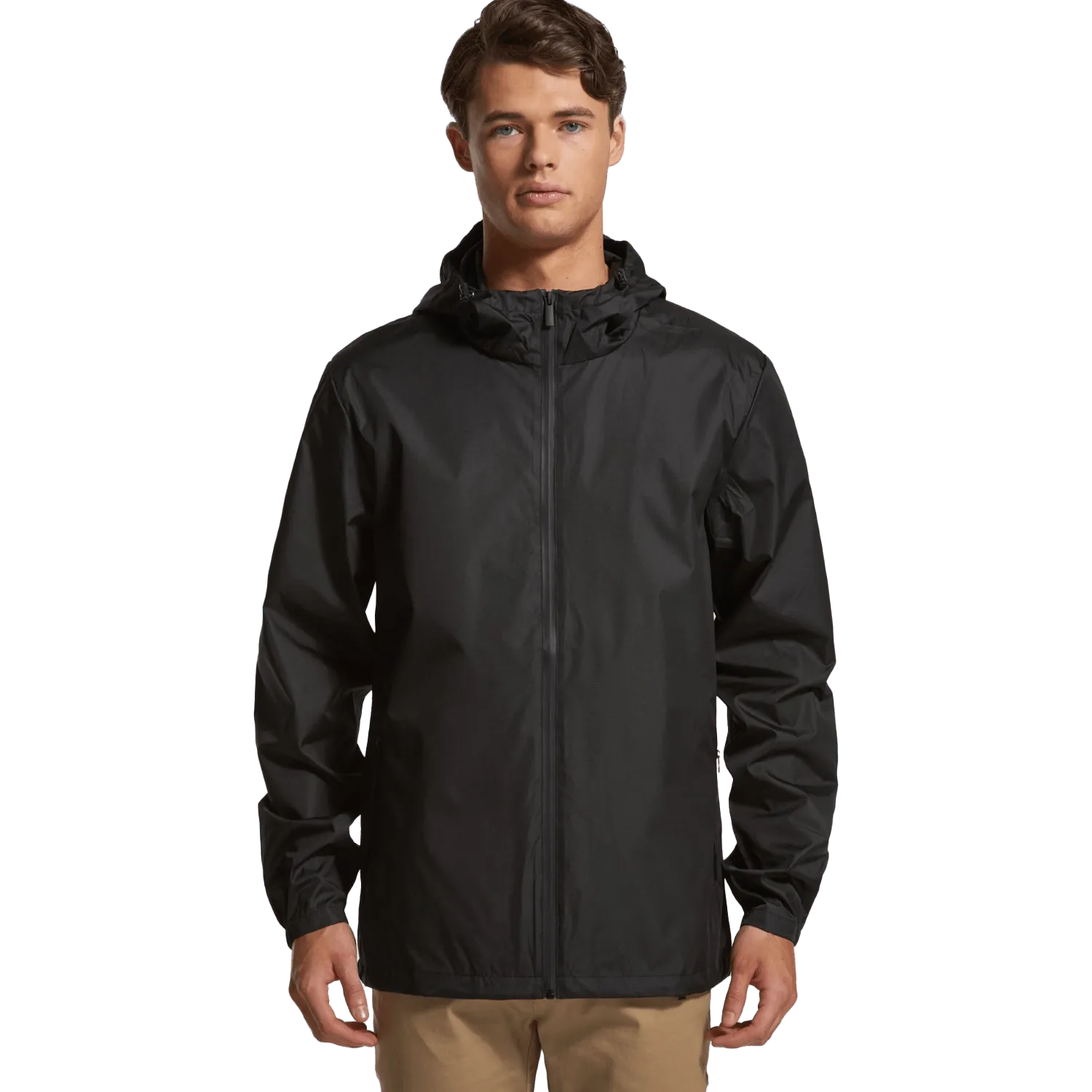 Mens Section Zip Jacket Model image