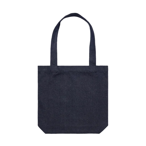 Denim Carrie Tote Model image