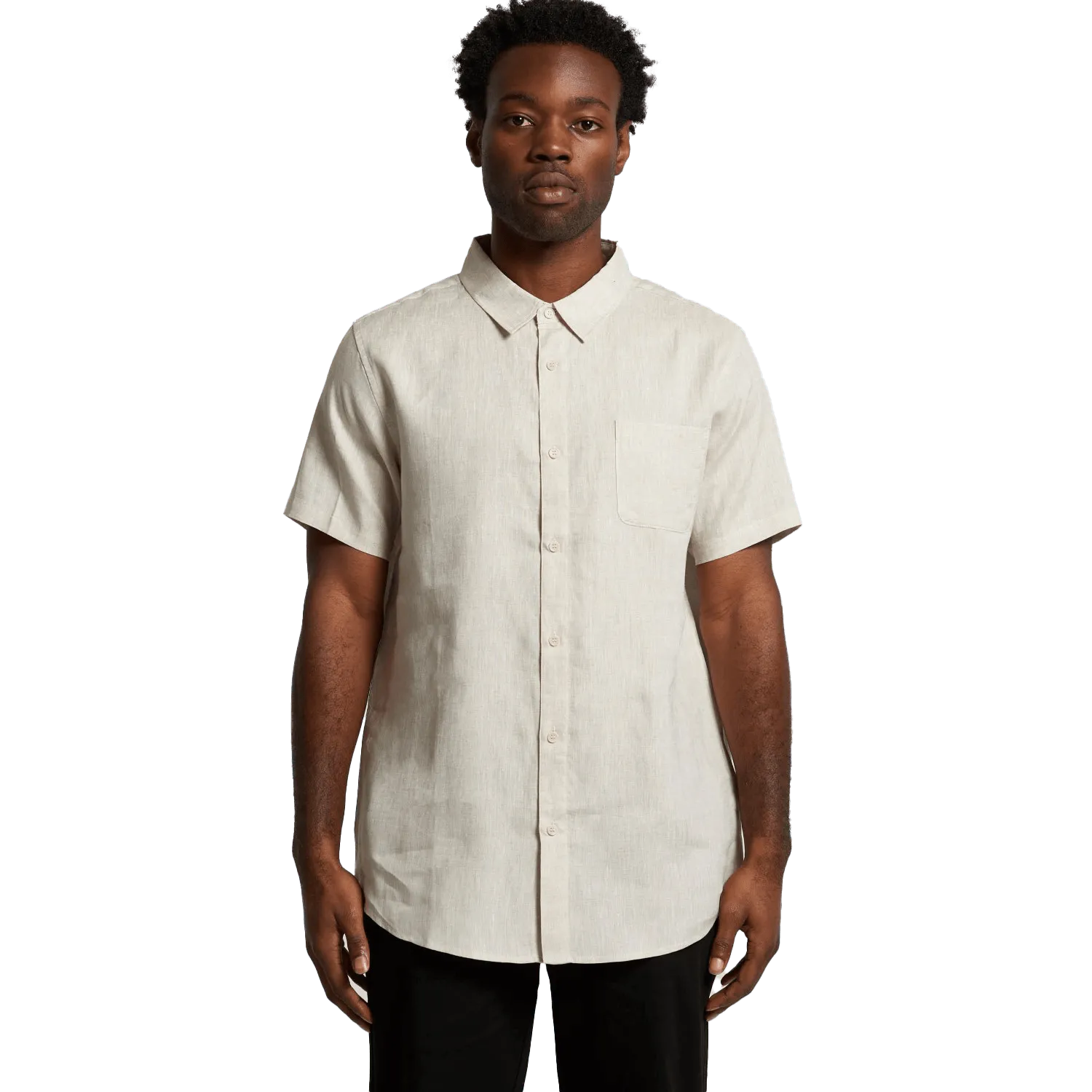 Mens Linen Shirt Model image