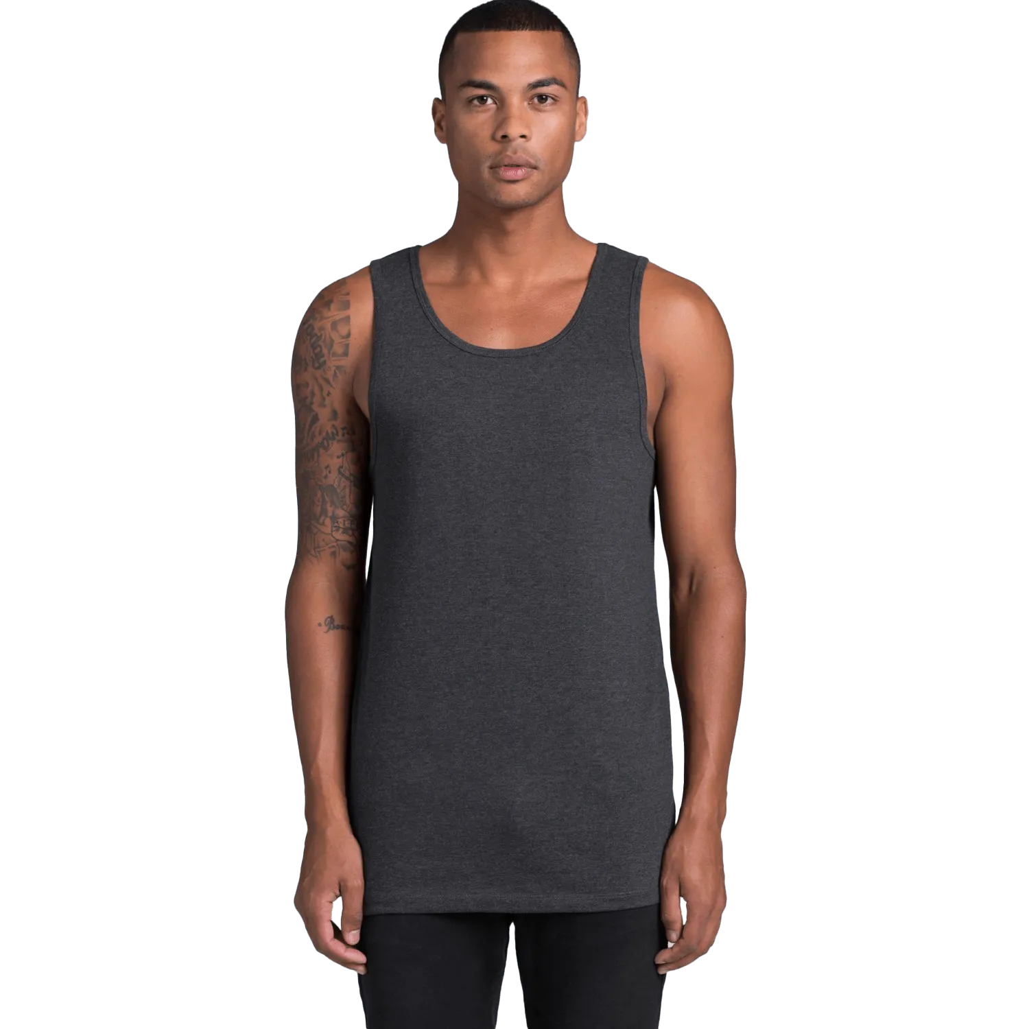 Mens Lowdown Singlet Model image
