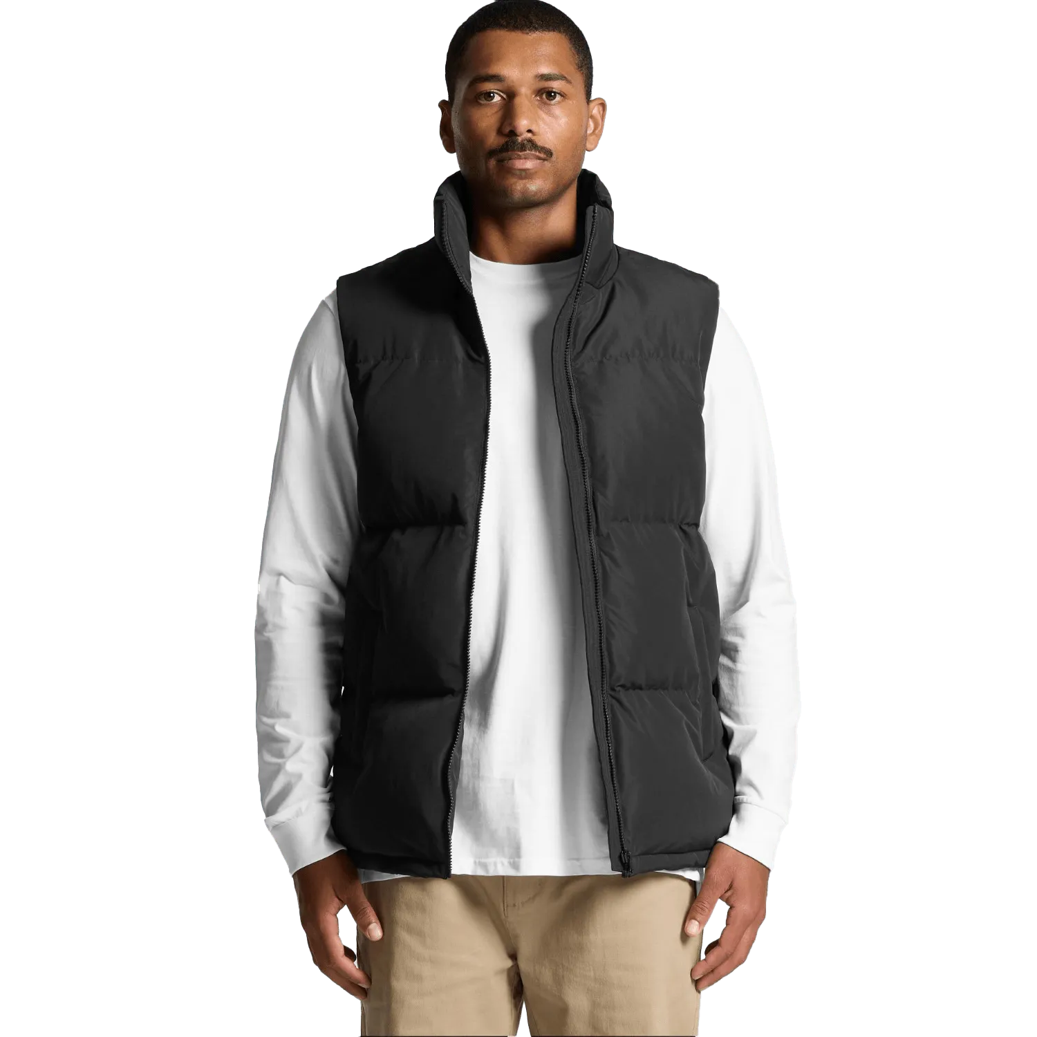 Mens Puffer Vest Model image