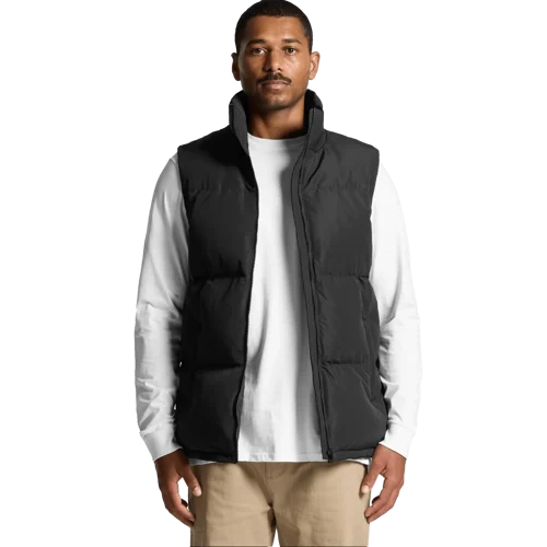 Mens Puffer Vest Model image