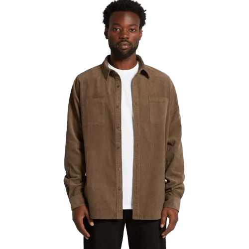 Mens Corduroy Shirt Model image