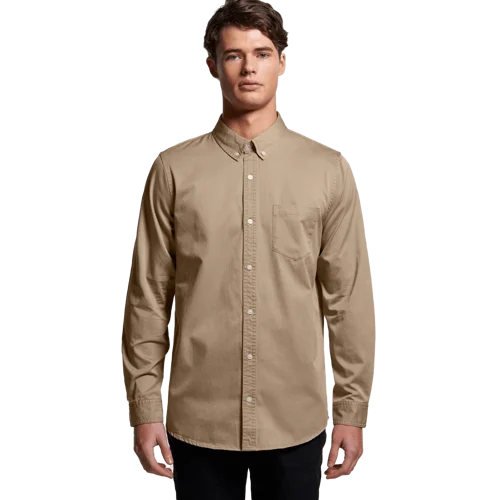 Mens Denim Wash Shirt Model image