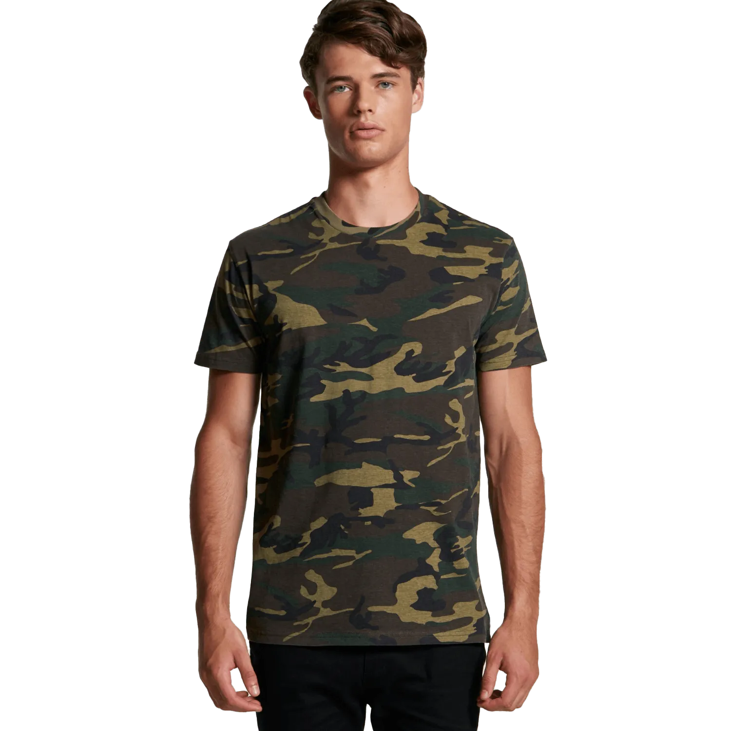 Mens Staple Camo T-Shirt Model image