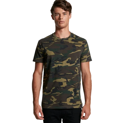 Mens Staple Camo T-Shirt Model image