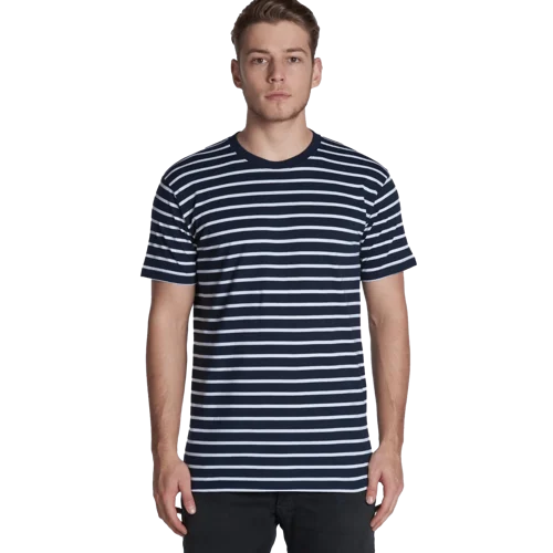 Mens Staple Stripe T-Shirt Model image