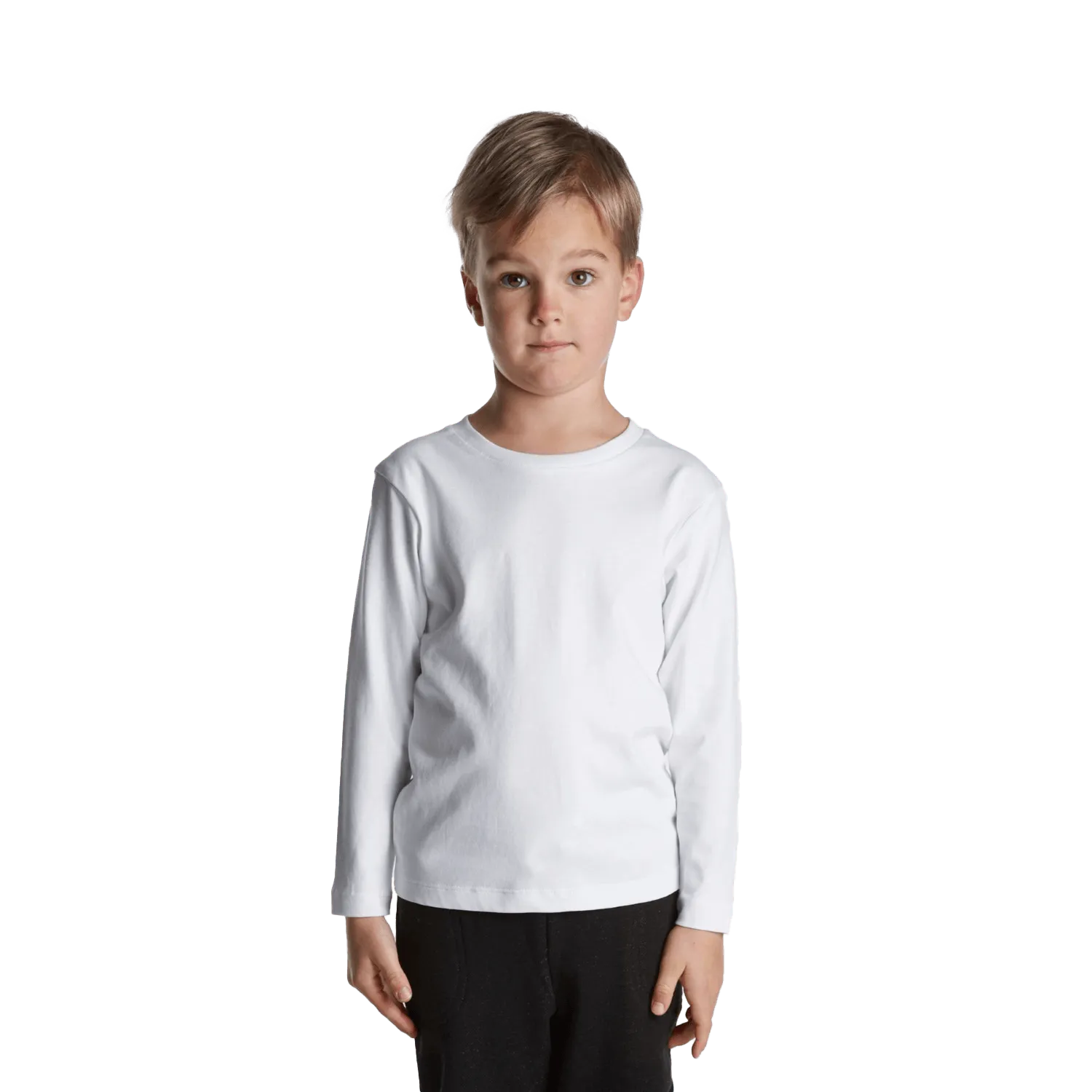 Kids Staple Long Sleeve T-Shirt Model image