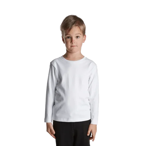 Kids Staple Long Sleeve T-Shirt Model image