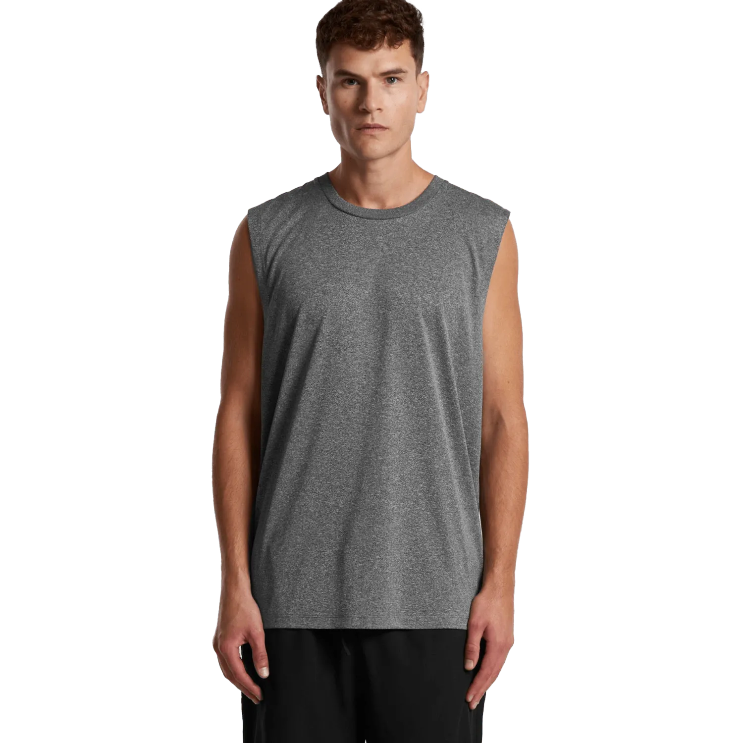 Mens Staple Active Tank Model image