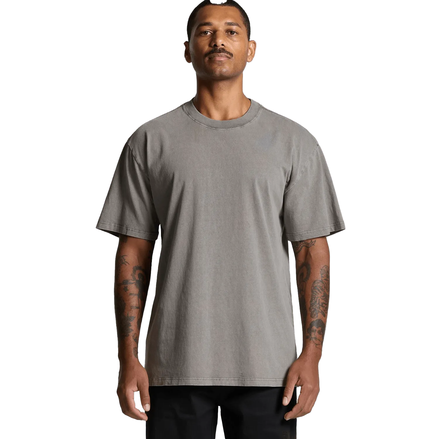Mens Heavy Faded T-Shirt Model image