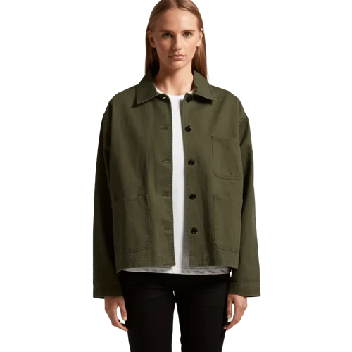 Womens Chore Jacket Model image