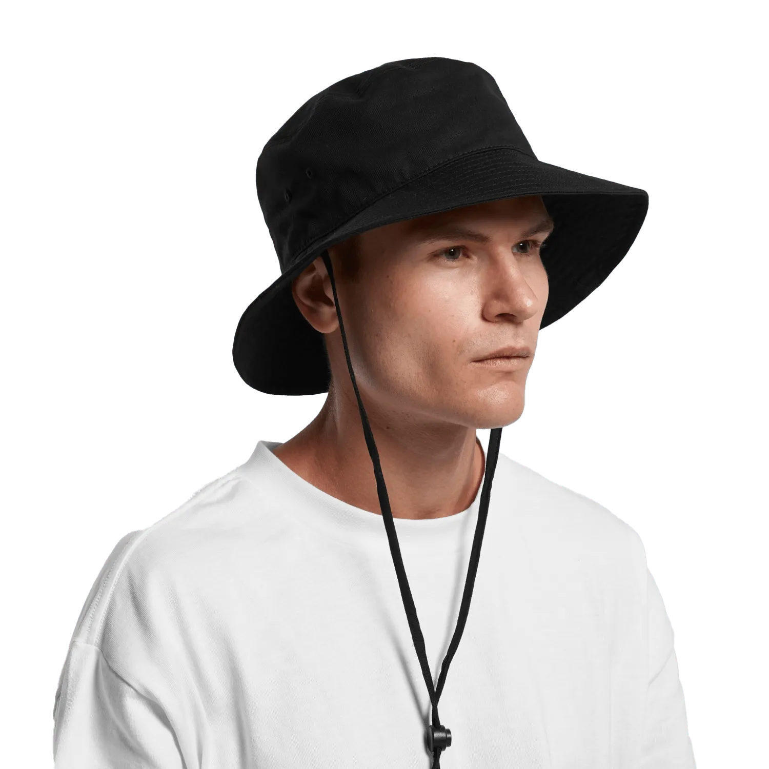 Wide Brim Bucket Hat Model image