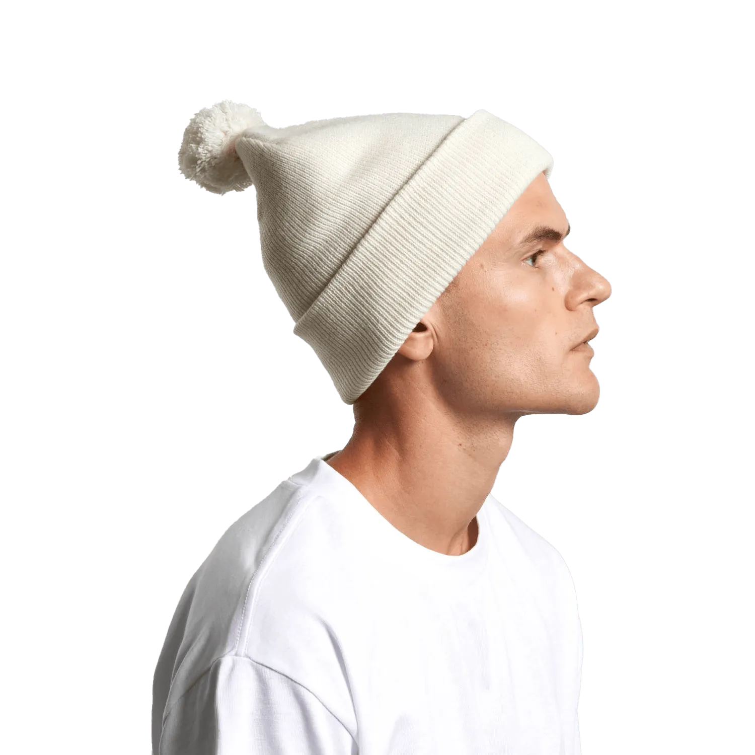 Pom Pom Beanie Model image