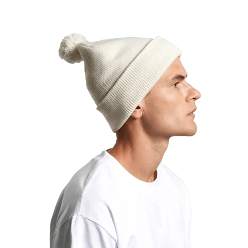 Pom Pom Beanie Model image