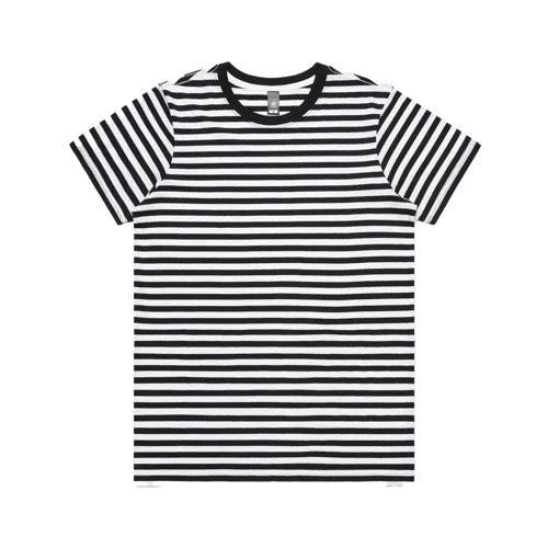 Womens Maple Stripe T-Shirt Model image