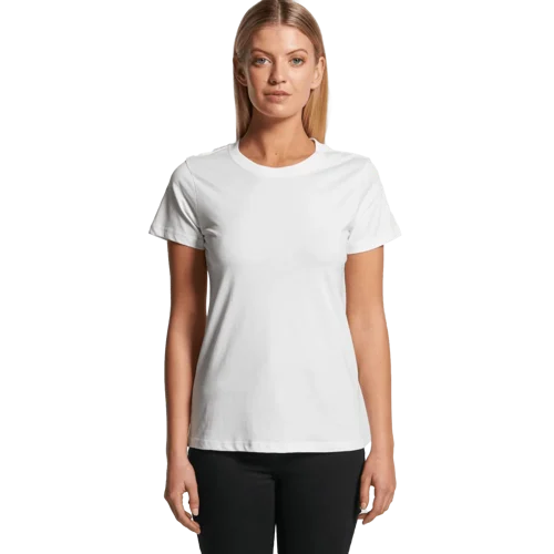 Womens Maple Organic T-Shirt Model image