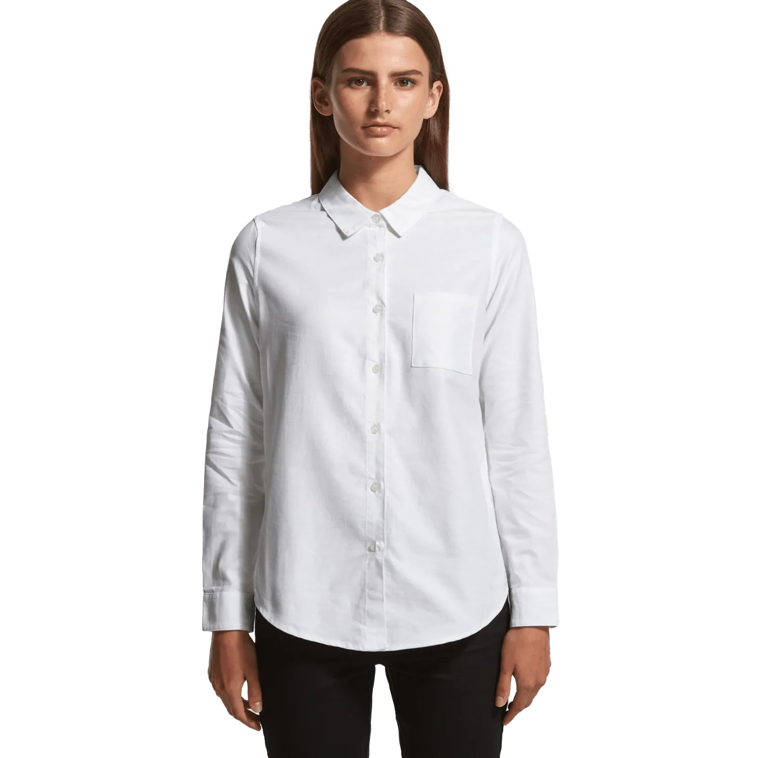 Womens Oxford Shirt Model image