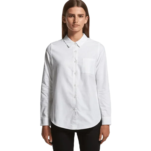 Womens Oxford Shirt Model image