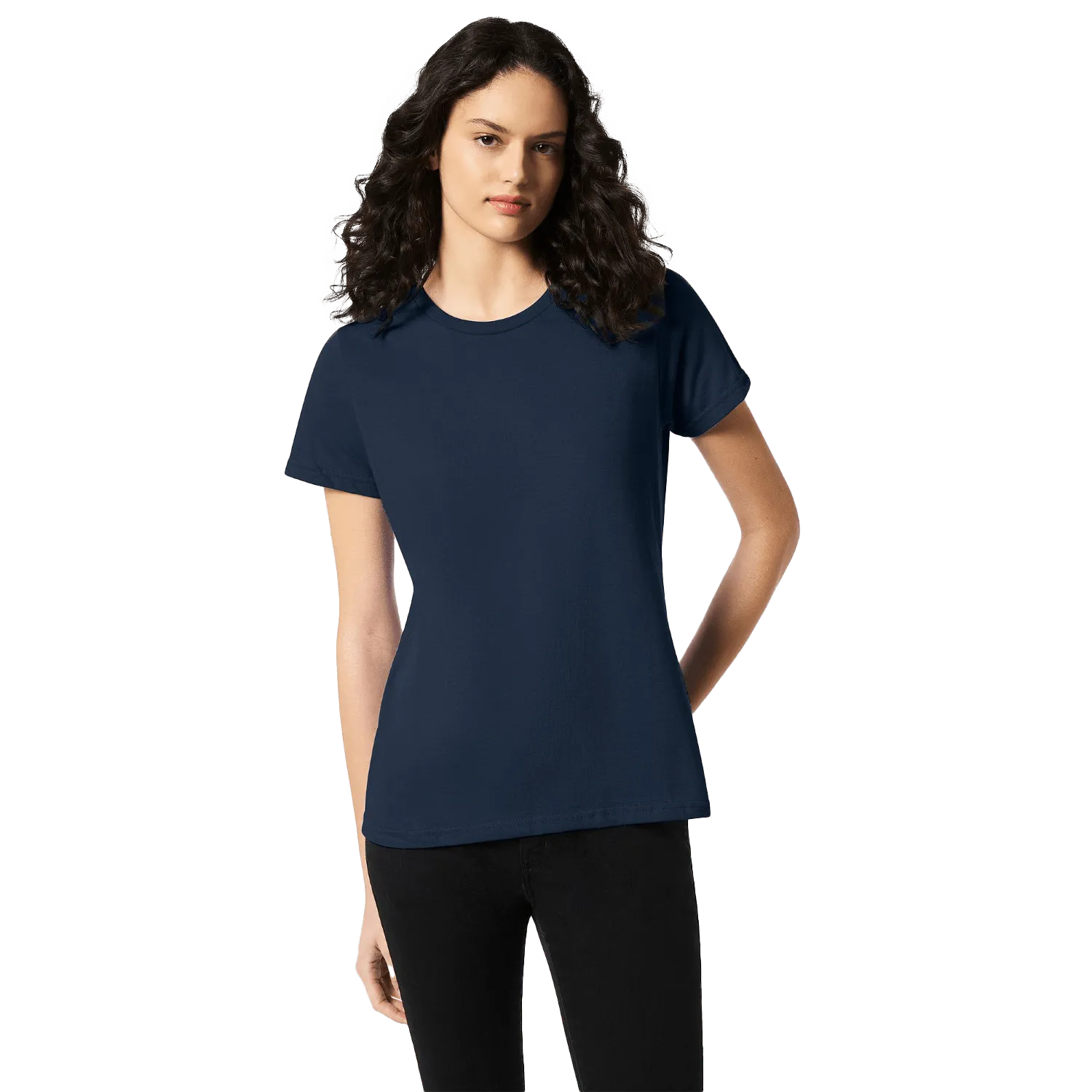 Softstyle Midweight Womens T-shirt Model image