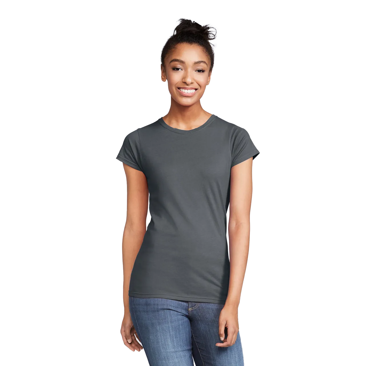 Women Softstyle T-Shirt Model image