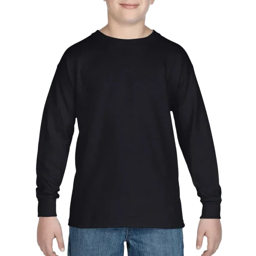 Heavy Cotton Youth Long Sleeve T-Shirt Model image