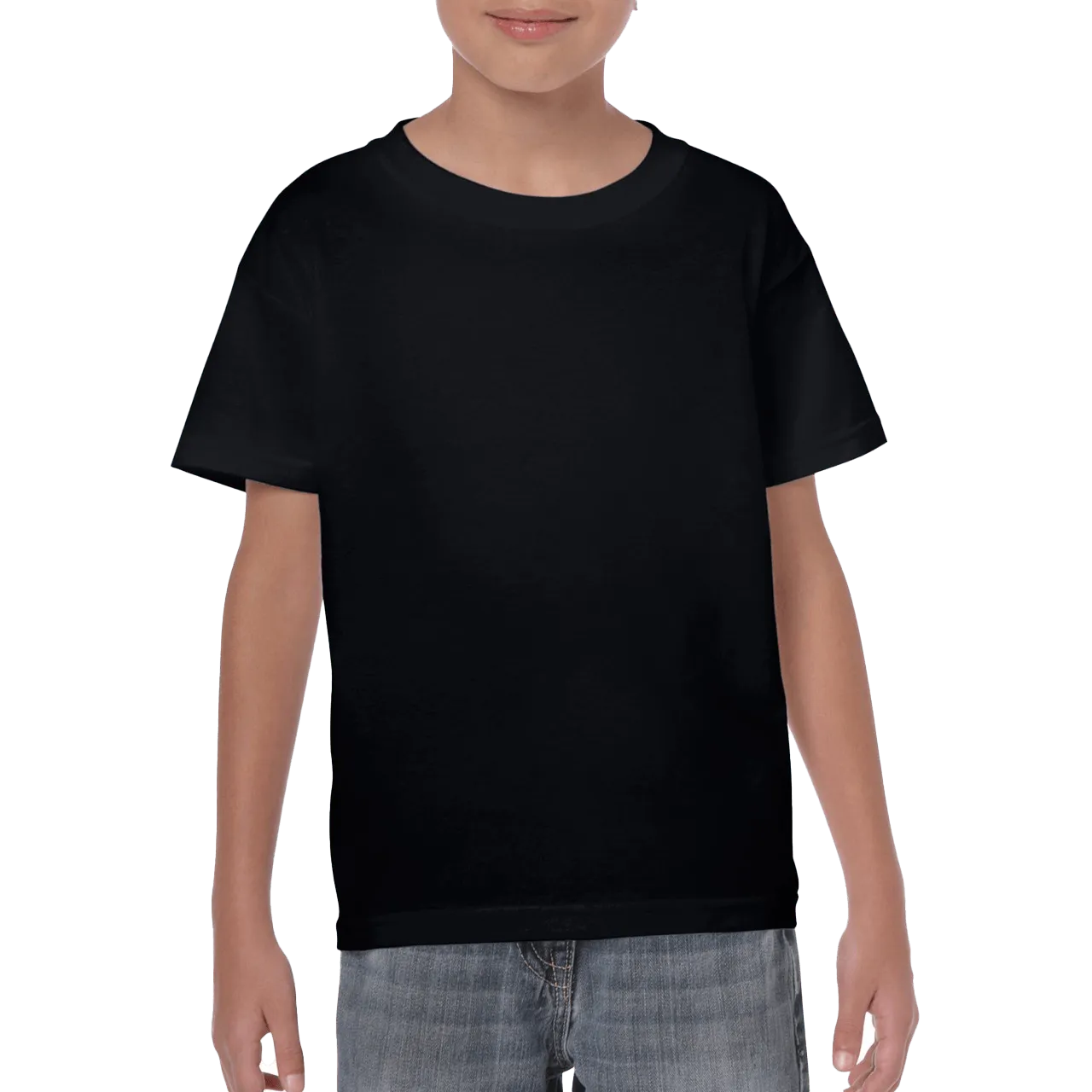 Heavy Cotton Youth Short Sleeve T-Shirt Model image