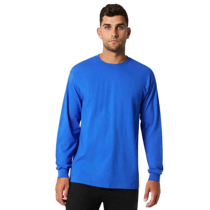Ultra Cotton Adult Long Sleeve T-Shirt Model image