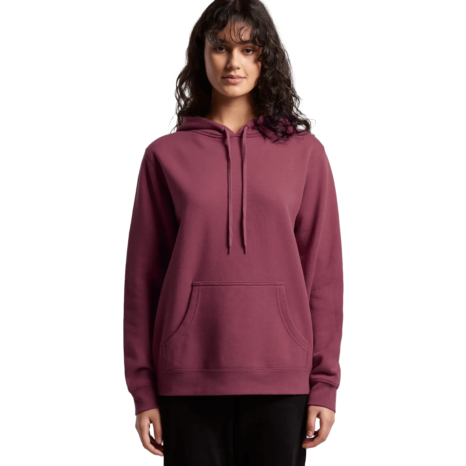Womens Stencil Hoodie Model image