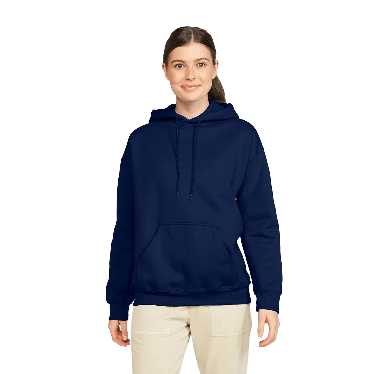 Dryblend Adult Hooded Sweatshirt Model image