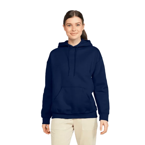 Dryblend Adult Hooded Sweatshirt Model image