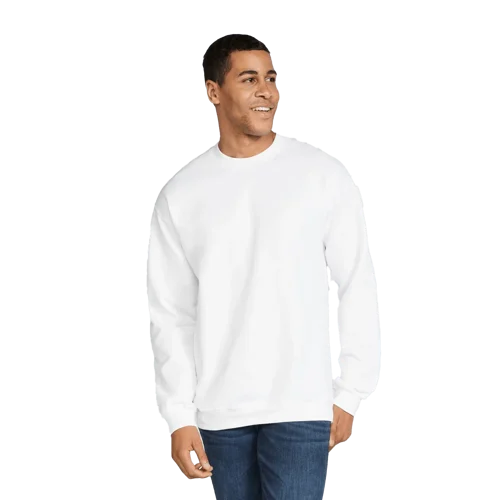 Softstyle Adult Crewneck Sweatshirt Model image