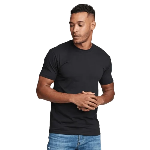 Men's CVC Crew T-Shirt Model image