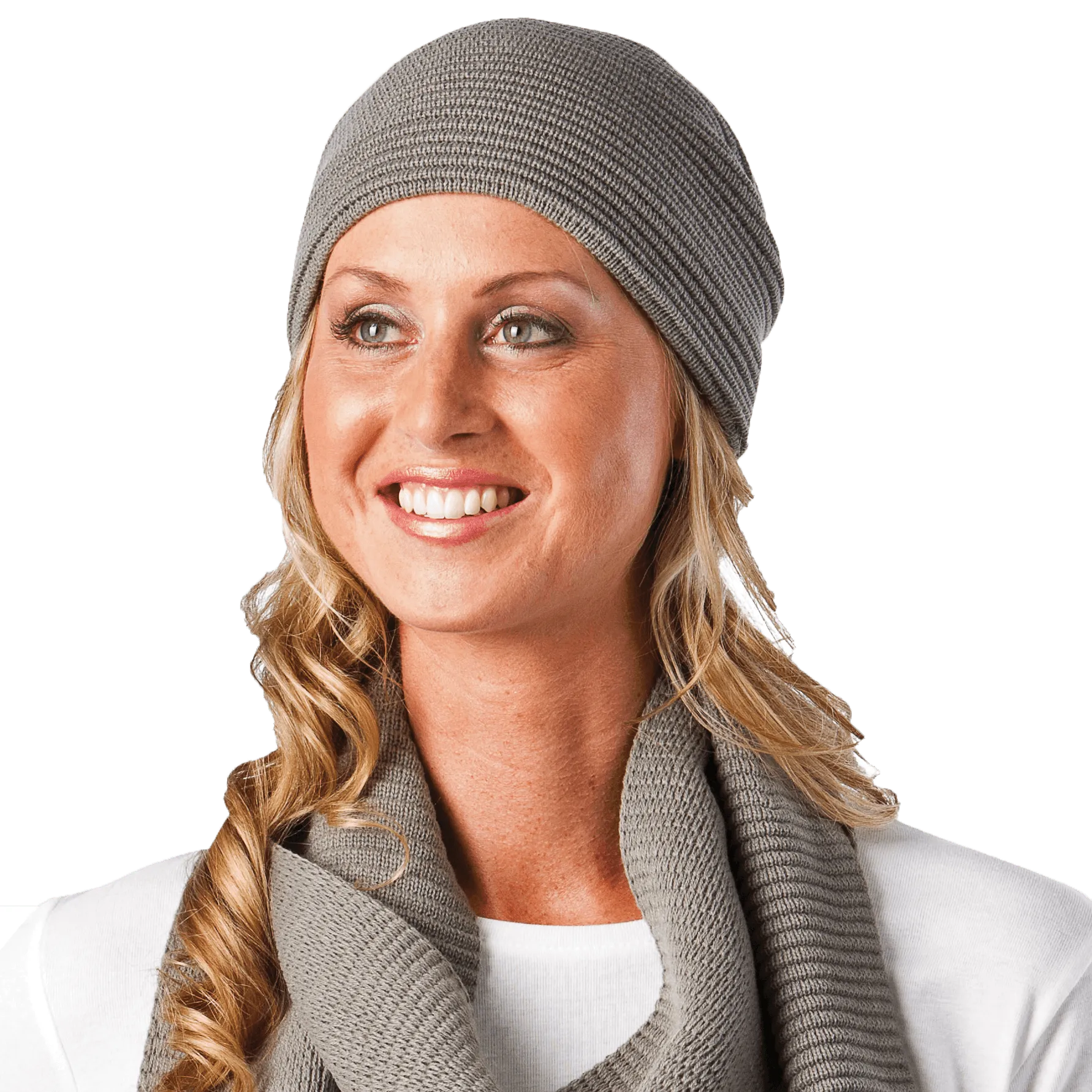 Ruga Knit Beanie Model image