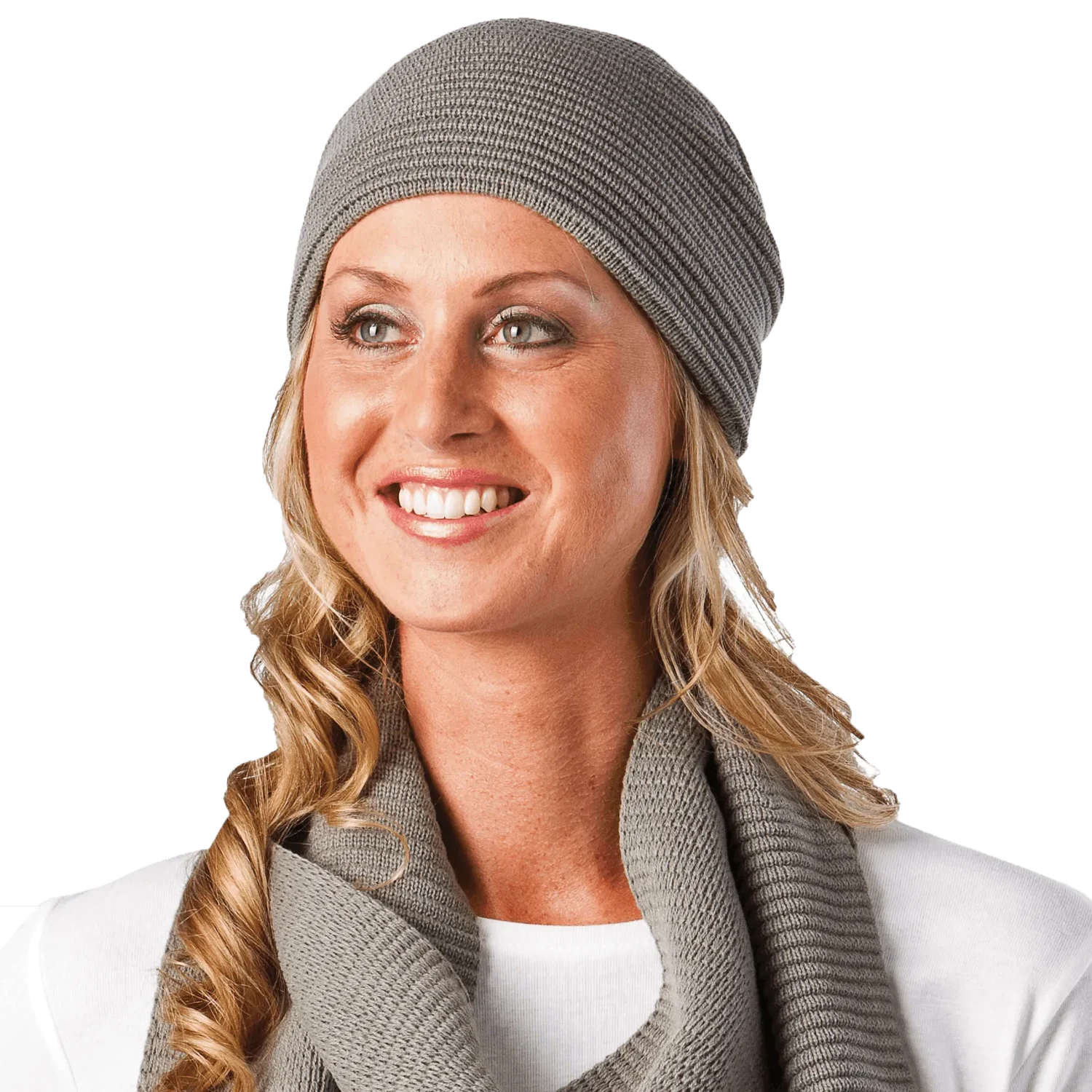 Ruga Knit Beanie Model image