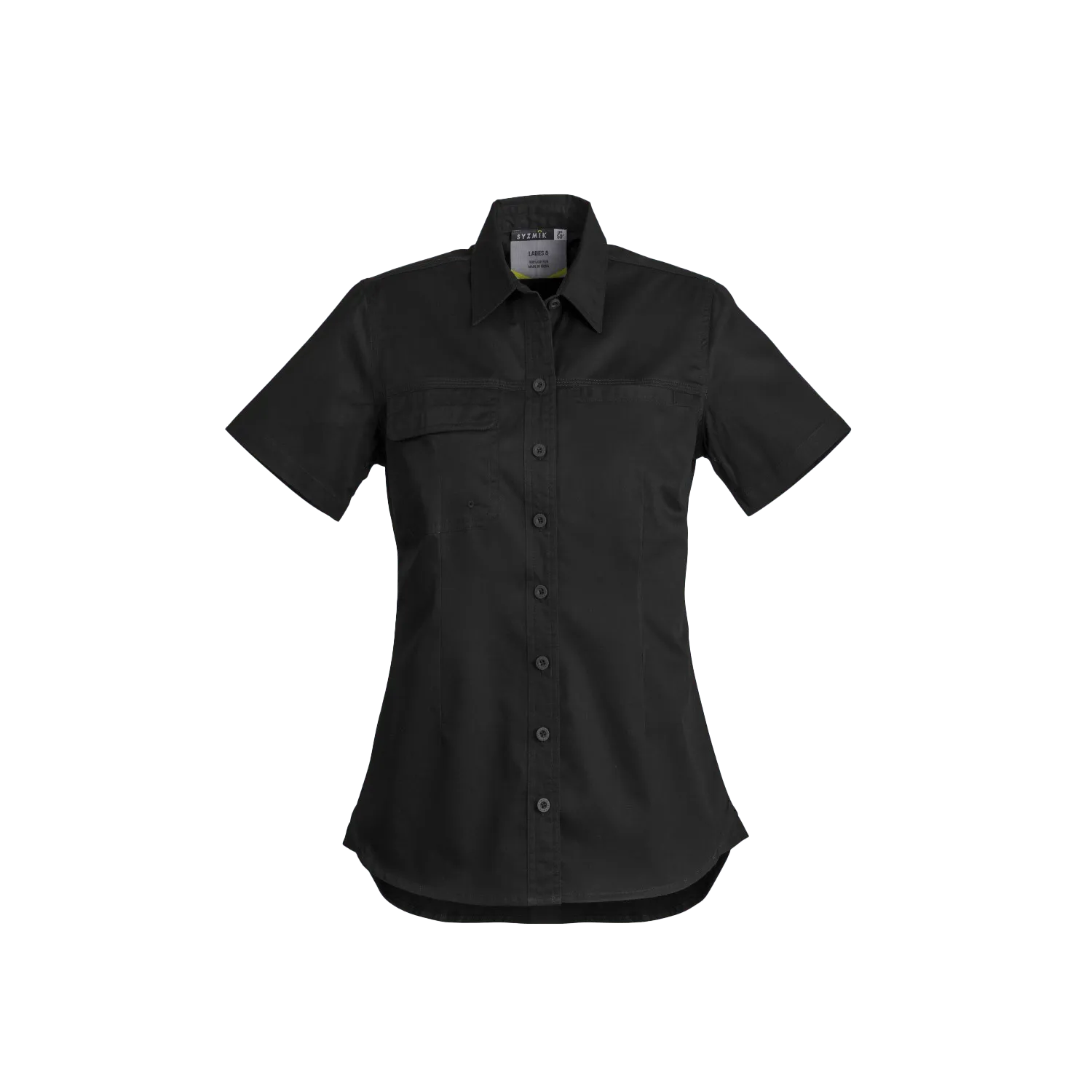 Womens Lightweight Tradie Short Sleeve Shirt Model image