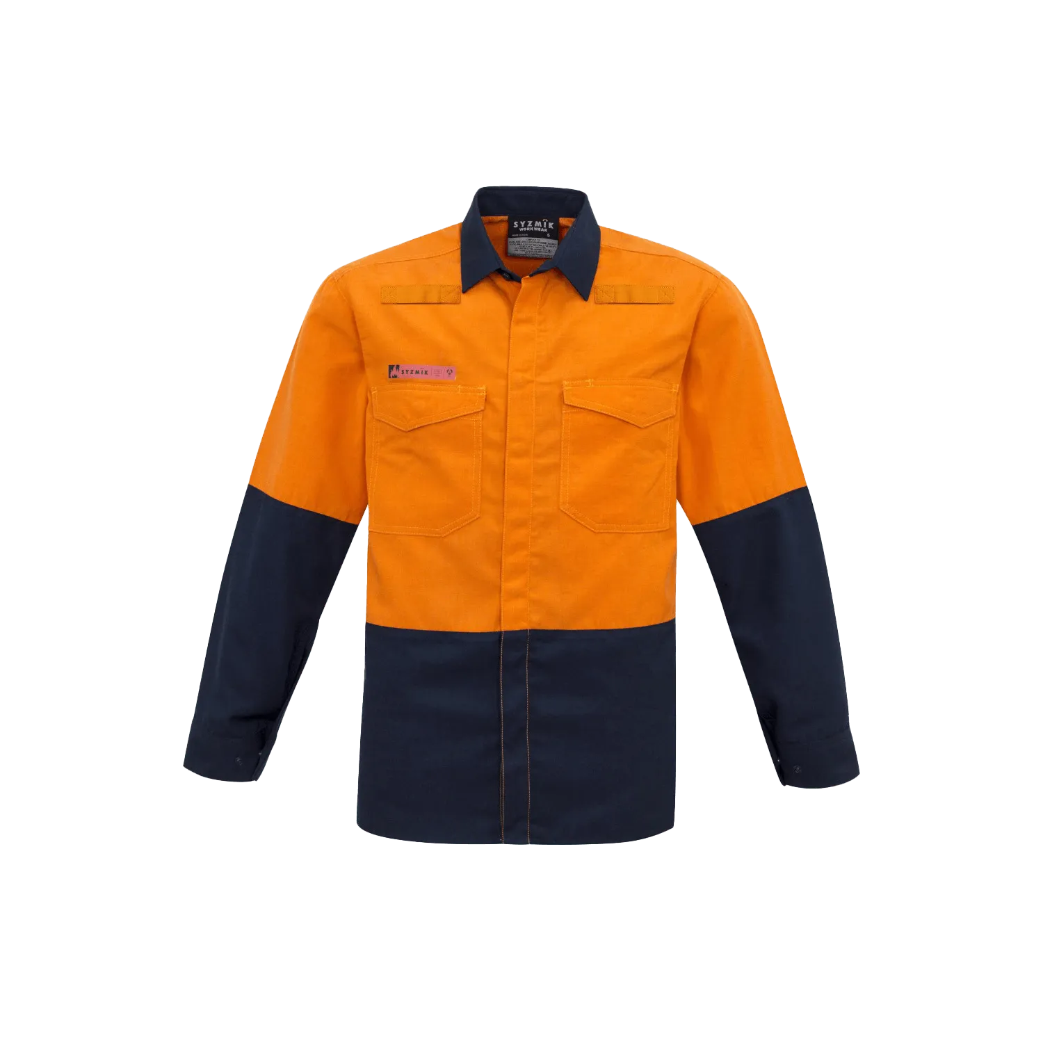 Mens Hi Vis Spliced Shirt Model image