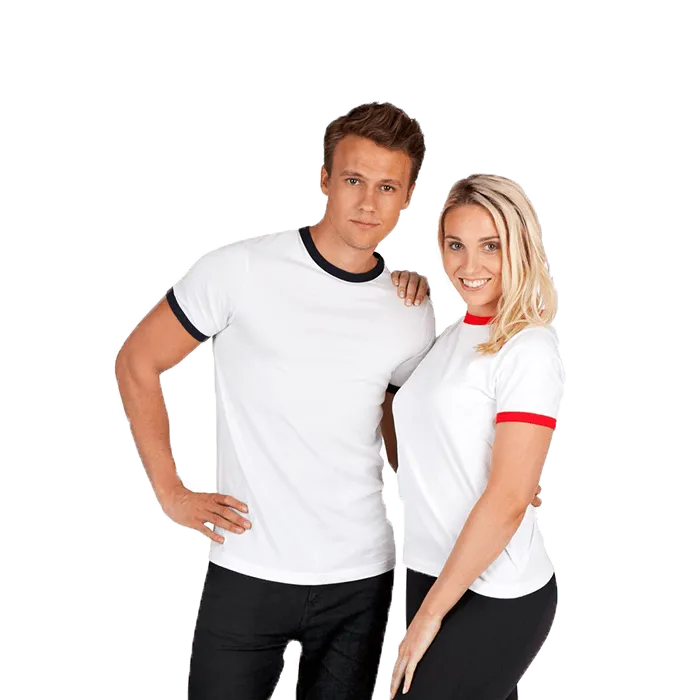 Unisex Ringer T-Shirt Model image