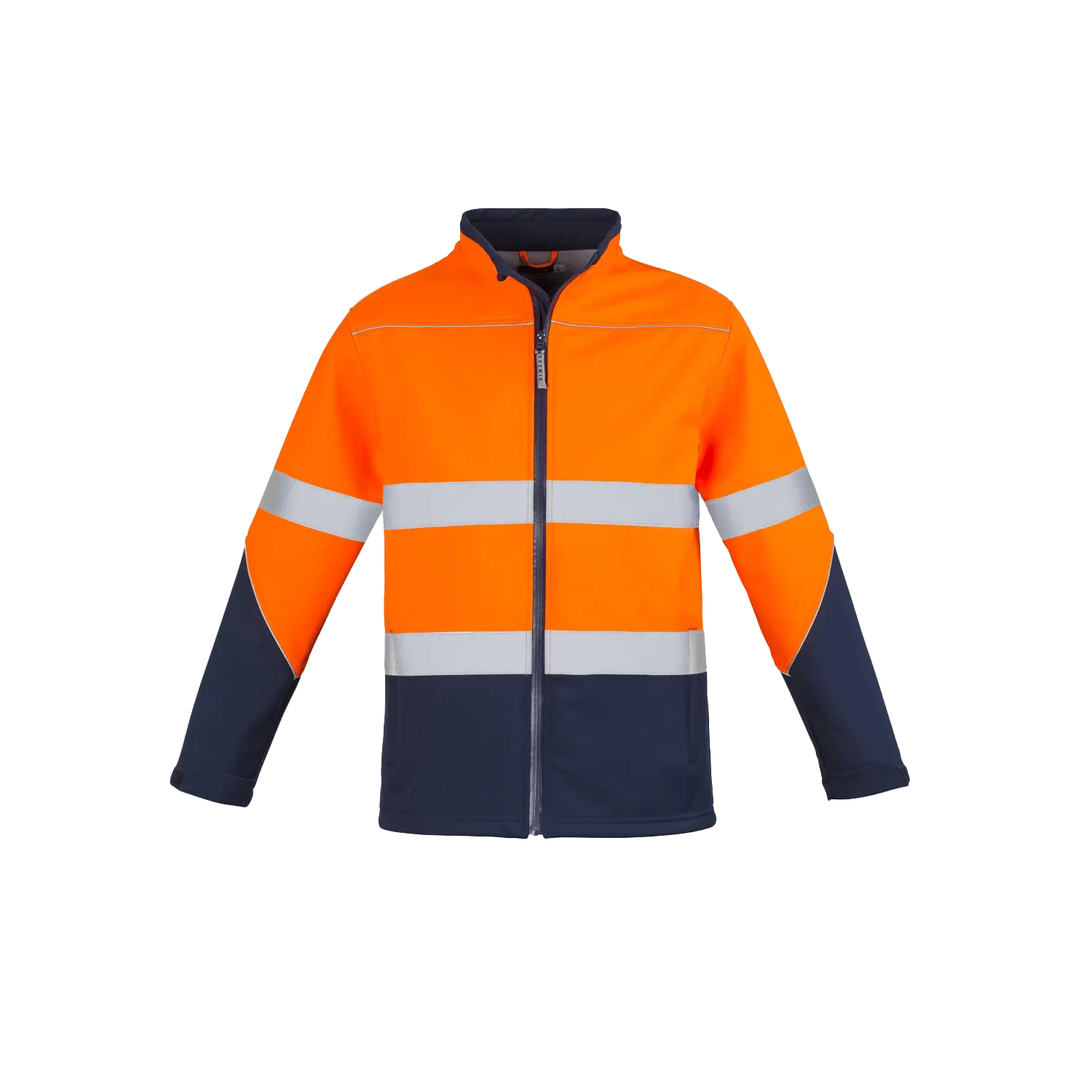 Unisex Hi Vis Soft Shell Jacket Model image