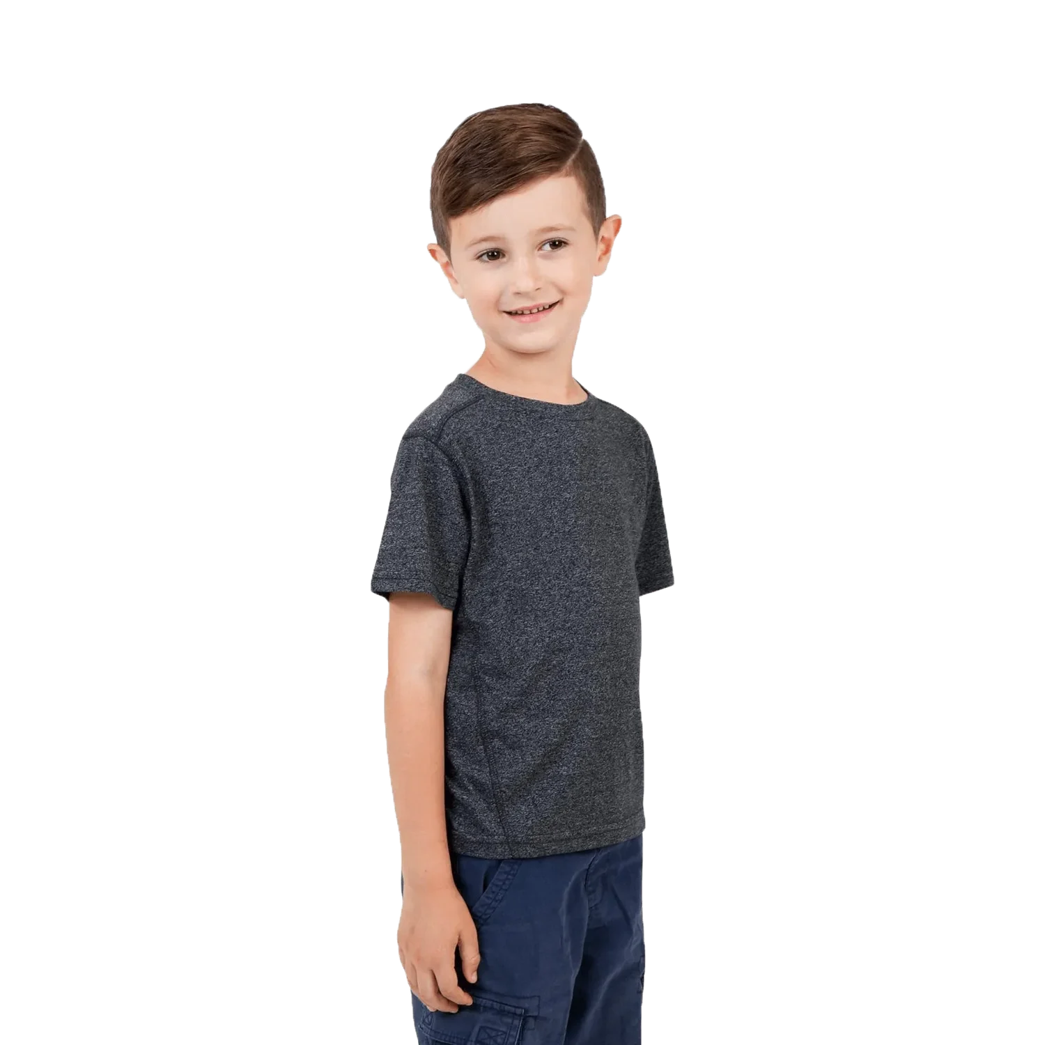 Kids Heather Greatness T-Shirts Model image