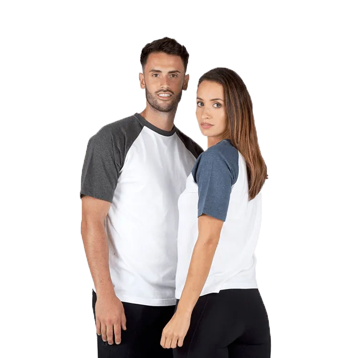 Raglan Sleeve T-Shirt Model image