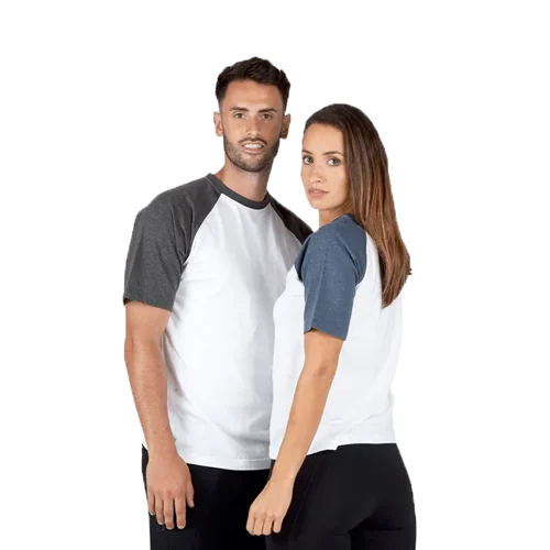 Raglan Sleeve T-Shirt Model image