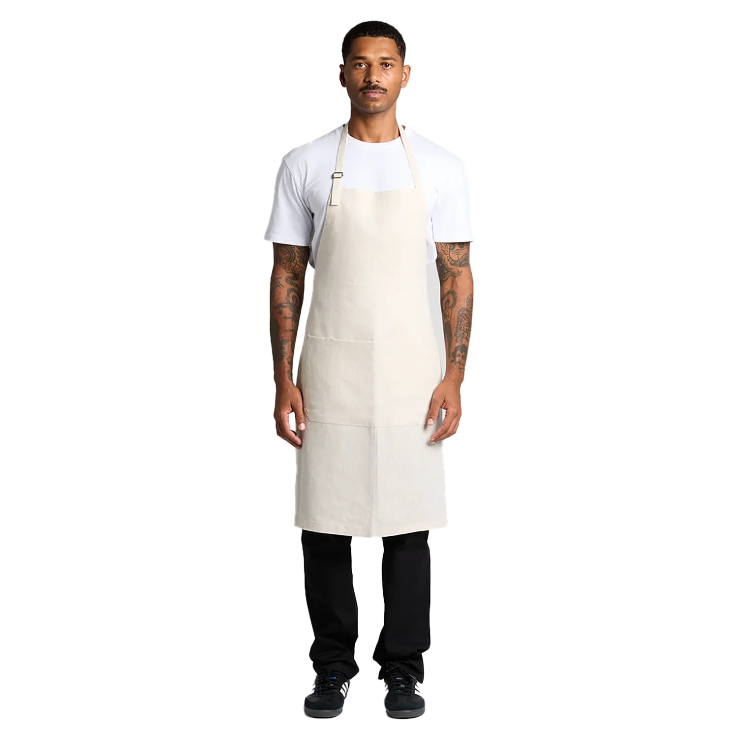 Linen Apron Model image